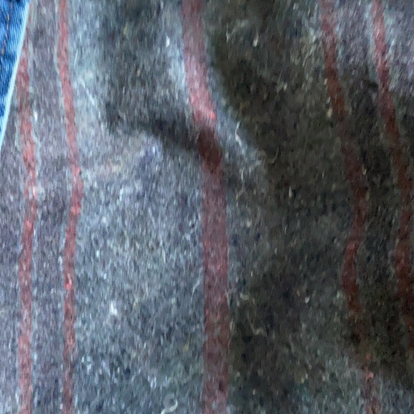 Vintage Wrangler Blanket lined denim trucker jacket mens XL prob size 42 - Picture 9 of 9